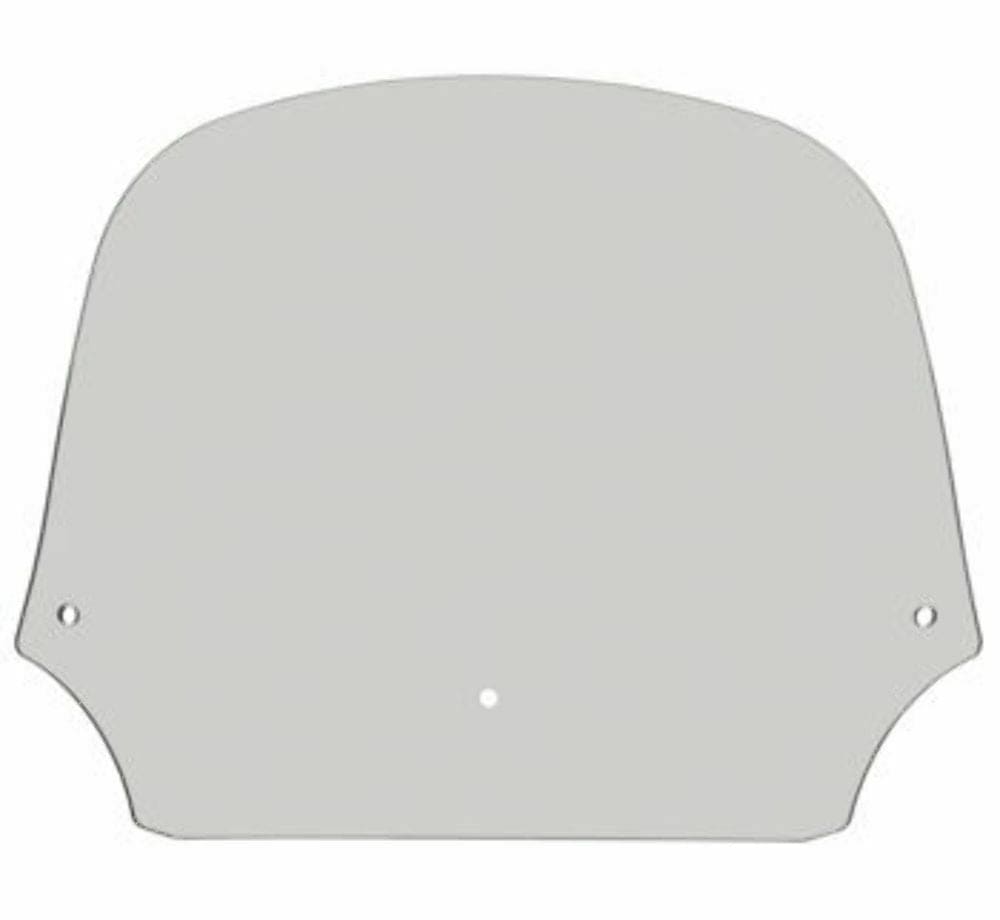 Memphis Shades Windshields Memphis Shades Batwing Fairing 12" Solar Windshield Harley Dyna Touring Softail