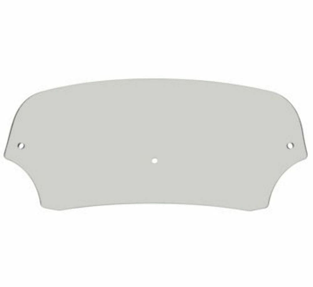 Memphis Shades Windshields Memphis Shades Batwing Fairing 5" Solar Windshield Harley Dyna Touring Softail