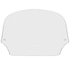 Memphis Shades Windshields Memphis Shades Batwing Fairing 9" Clear Windshield Harley Dyna Touring Softail