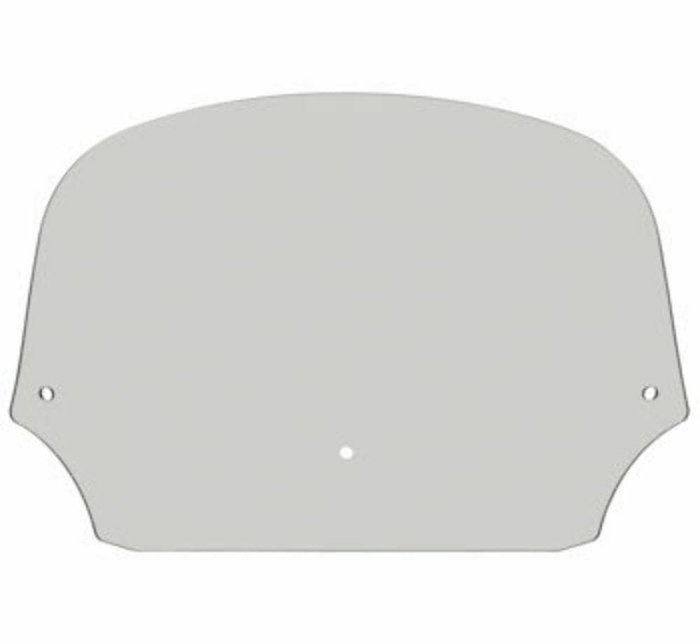 Memphis Shades Windshields Memphis Shades Batwing Fairing 9" Solar Windshield Harley Dyna Touring Softail