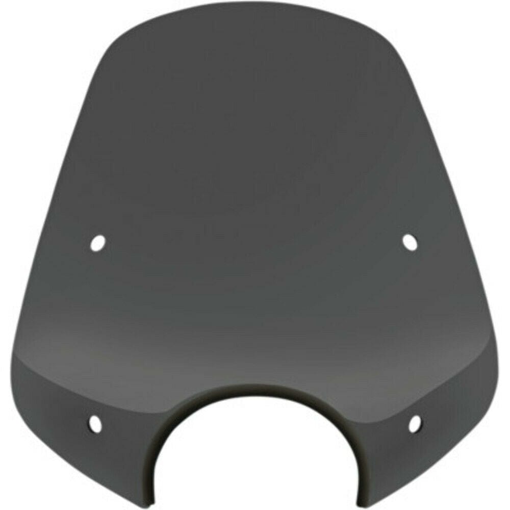 Memphis Shades Windshields Memphis Shades Dark Black Smoke Del Rio Sportshield Windshield Harley Softail