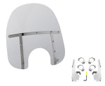 Memphis Shades Windshields Memphis Shades Fats Clear 17" Windshield Mounts Kit Harley Softail Low Rider 18+