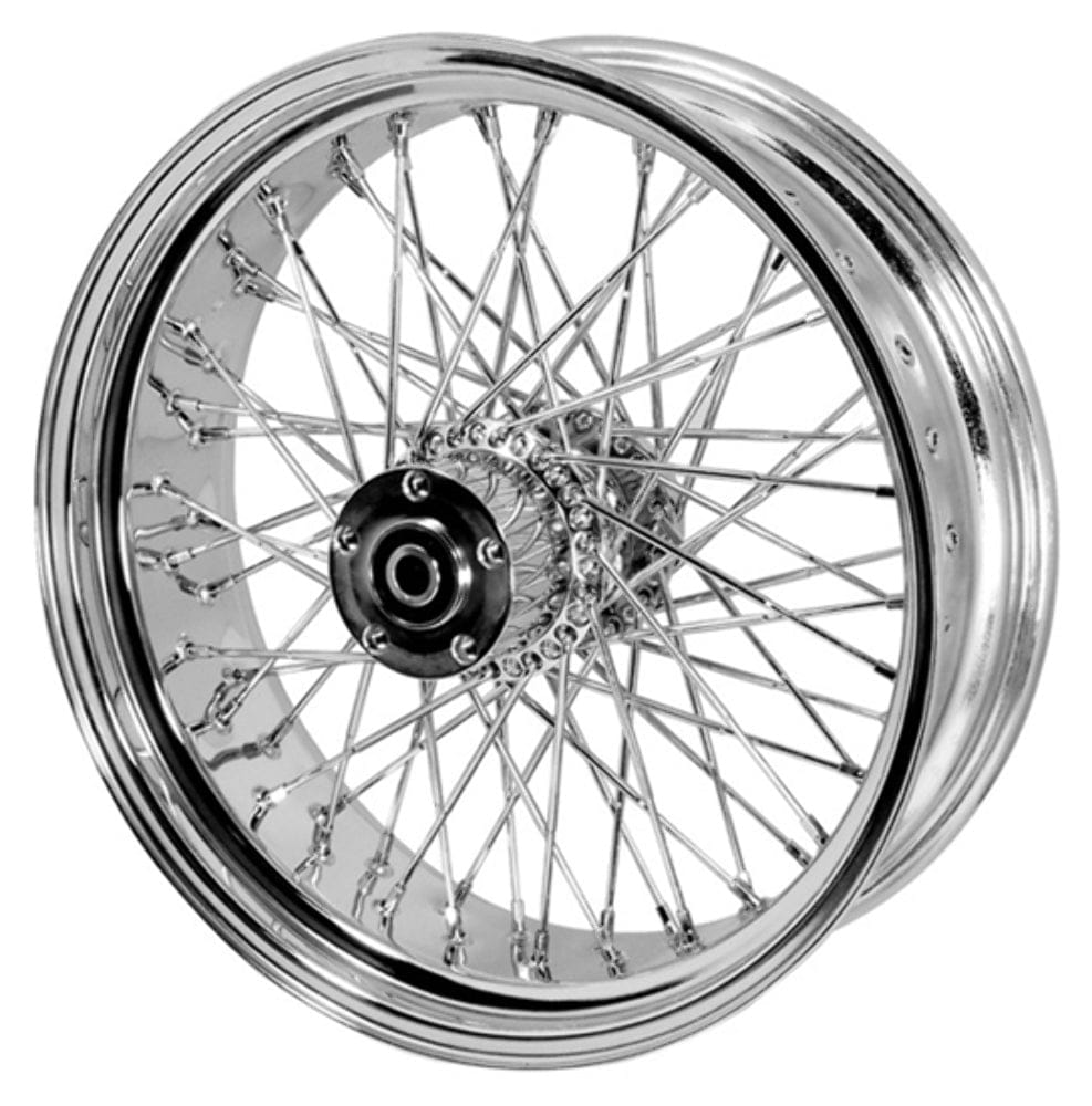 Mid-USA 16 x 3.5 Chrome 60 Spoke Rear Wheel Rim Harley Evo Softail Dyna Sportster 79-99