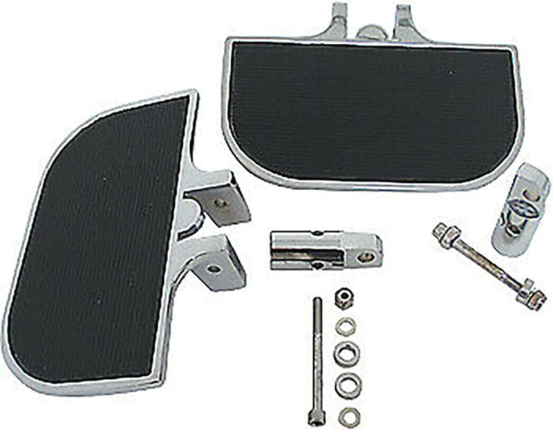 Mid-USA Foot Pegs & Pedal Pads Mid-USA Chrome Mini Floorboards Footrests Footpegs Pegs Harley Front Rear Custom