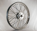 Mid-USA Wheels & Rims Chrome 21 2.15 40 Spoke Narrow Front Wheel Rim Evo Harley Sportster Dyna XL FXR