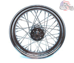 Mid-USA Wheels & Rims Chrome 40 Spoke Rear 16 x 3 Drum Brake Hub Wheel Harley Ironhead Sportster KH