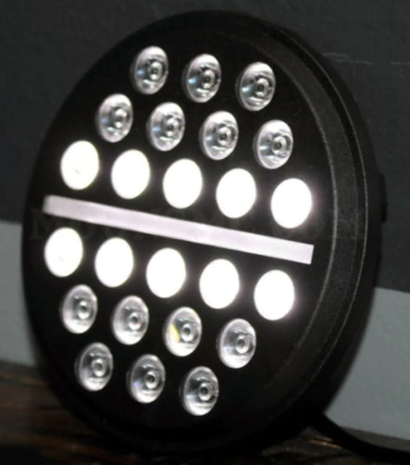 Moons MC Bulbs, LEDs & HIDs Moons MC Fly Eye Moonmaker 7" LED Headlight Light Harley Dyna Softail Touring FL