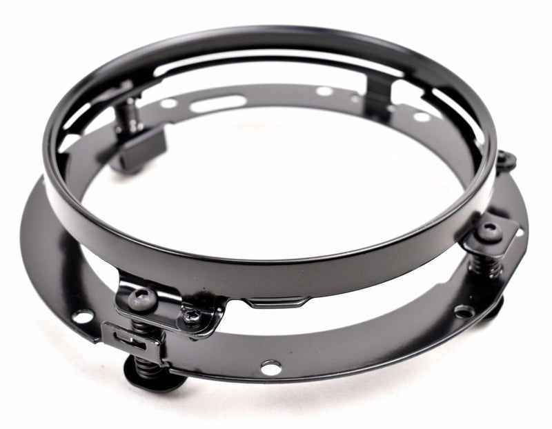 Moons MC Other Motorcycle Accessories Moons MC Moonmaker 7" Headlight Trim Ring Bracket Harley Touring & Softail