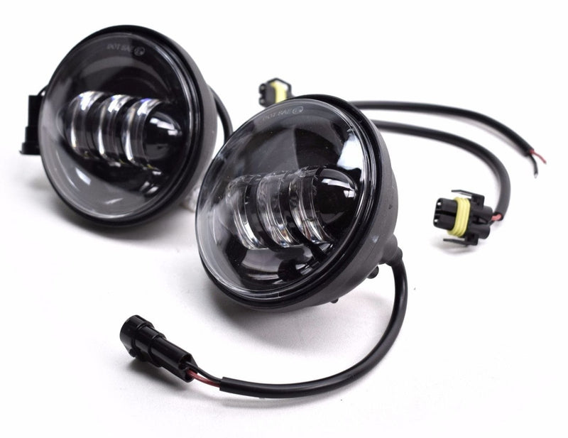 Moons MC Other Motorcycle Accessories Moons MC Moonmaker LED 4.5" Auxiliary Passing Lamps Light Harley Touring Softail