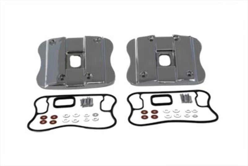 Motorshop Motorshop Chrome Top Rocker Box Cover Kit 7-3/4" Harley Sportster XL 86-03