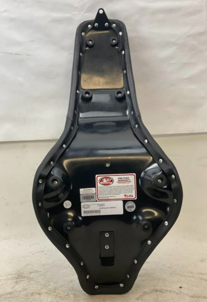 Mustang Black Tripper Fastback One Piece Front Seat Harley Softail M8 ...