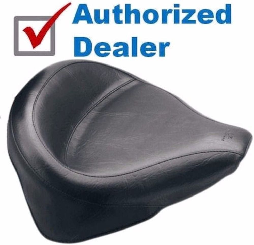 Mustang Other Seat Parts Mustang 17.5" Wide Vintage Solo Seat 1984-1999 Harley Evolution Softail 75757