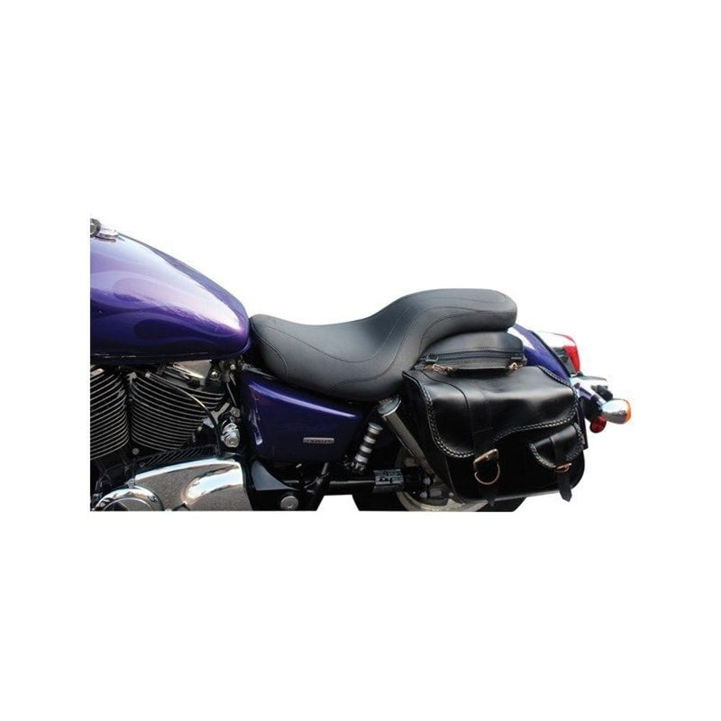 Mustang Other Seat Parts Mustang One-Piece Daytripper Seat Black Honda Sabre Spirit Shadow Ace 1987-2007