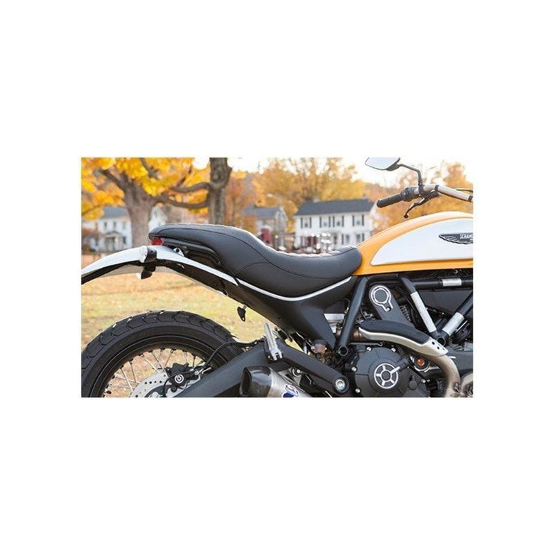 Mustang Other Seat Parts Mustang One Piece Tuck & Roll Stitching Seat Black Ducati Scrambler 2015-2017