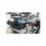 Mustang Other Seat Parts Mustang Two-Piece Studded Wide Touring Seat Saddle Yamaha Road Star 1600/1700
