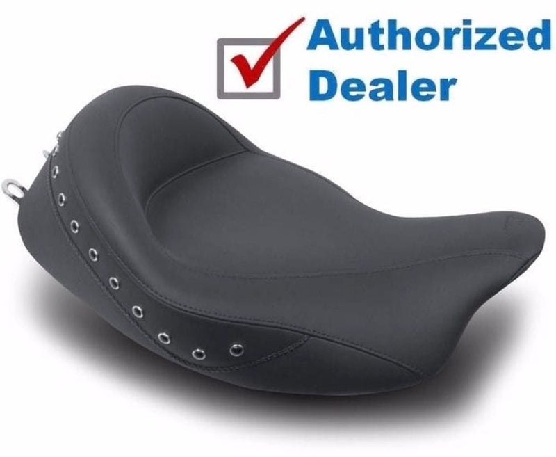 Mustang Other Seat Parts Mustang Vintage Super Solo Seat With Black Studs 2008-2017 Harley Touring 76069