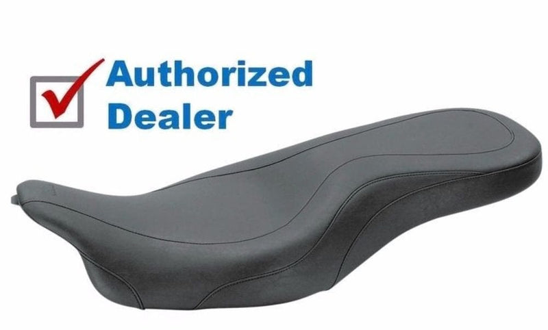 Mustang Seats Mustang 14" Wide Tripper Low Profile Stitched 2 Up Seat 2008-2020 Harley Touring