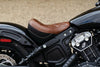 Mustang Seats Mustang Brown Standard Touring Solo Seat Diamond Stitch Indian Scout Bobber 18+
