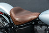 Mustang Seats Mustang Brown Wide Tripper Solo Front Driver Seat Harley Softail Street Bob 18+
