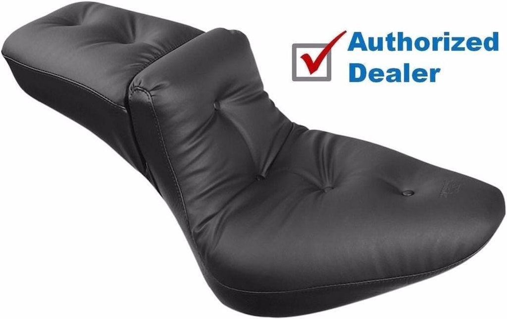 Mustang Seats Mustang Extra Wide Regal Duke One-Piece Pillow Seat 00-2006 Harley Softail 75050