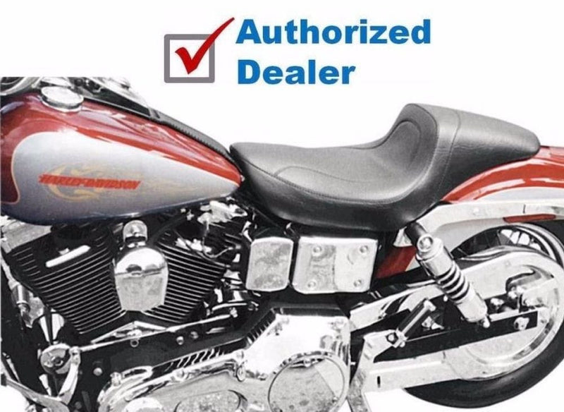 Mustang Seats Mustang One-Piece Fastback Seat 1996-2003 Harley-Davidson Dyna Superglide 75439