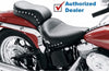 Mustang Seats Mustang Original Vintage One-Piece Chrome Studded Seat 2000-2006 Harley Softail
