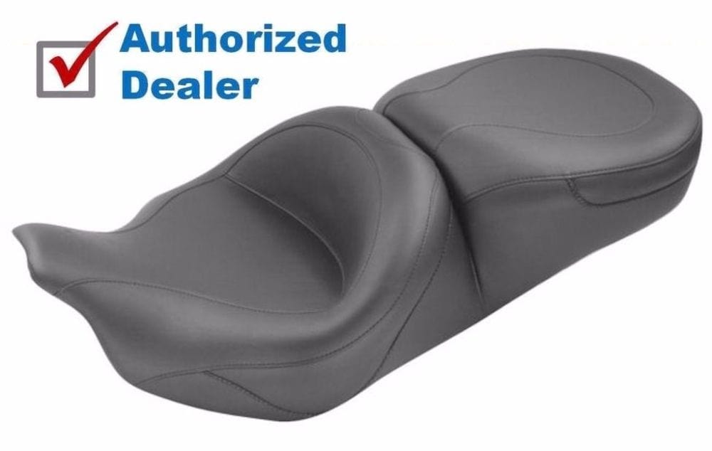 Mustang Seats Mustang Smooth One Piece Seat No Studs 2008-2020 Harley Touring Bagger Dresser