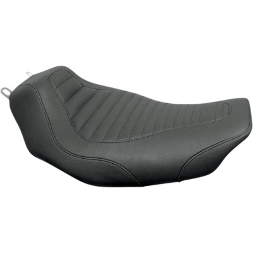 Mustang Seats Mustang Tripper Fastback Tuck & Roll Solo Seat 1997-07 Harley Touring FLHT FLTR