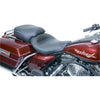 Mustang Seats Mustang Wide Smooth Studded Touring Solo Seat 1997-2007 Harley Touring FLHR FLHX