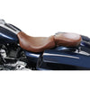 Mustang Seats Mustang Wide Tripper Brown Pillion Passenger Rear Pad Seat Harley Touring 08+