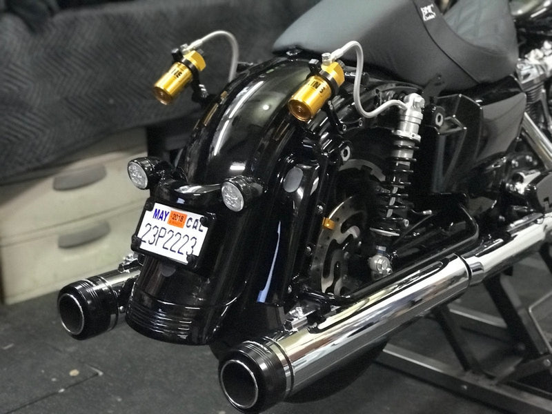 Ohlins Shocks Ohlins Shocks Rear Pair S36HR1C1L 12.8" Adjustable 150-500lbs Harley Touring 14+