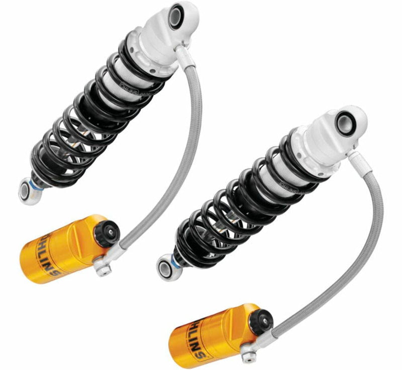 Ohlins USA Ohlins Shocks Rear Pair S36HR1C1L 12.8" Adjustable 250-565lbs Harley Touring 14+