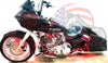 Paul Yaffe Bagger Nation Handlebars New Paul Yaffe Originals OEM Chrome 10" Monkey Bar Ape Hanger Handlebars Harley