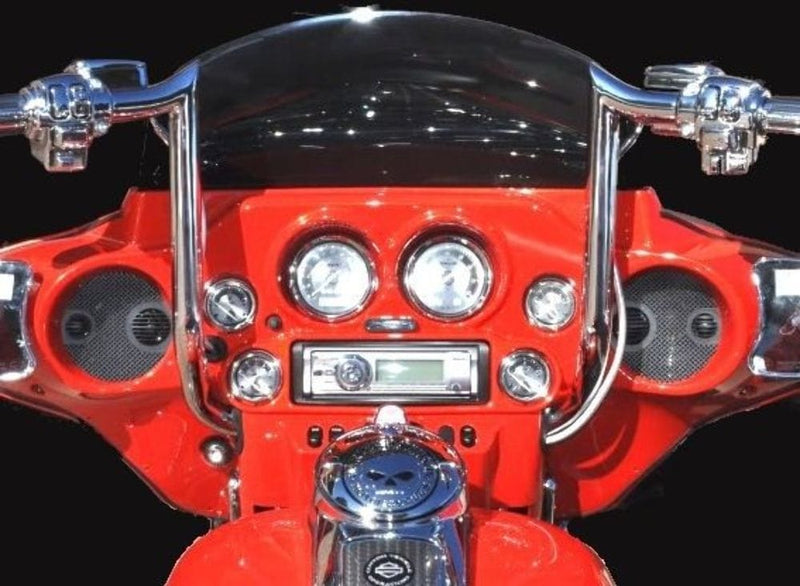 Paul Yaffe Bagger Nation Yaffe Chrome 14" Monkey Handlebar Package 08-13 Harley Street Electra Glide ABS