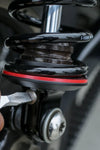 Progressive Suspension Shocks 12" Progressive Suspension Black 490 Sport Shocks Harley Touring Heavy Duty HD
