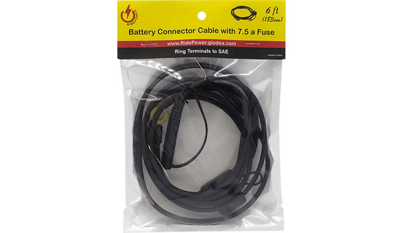Reda Innovations Reda Innovations 6 Foot Battery Quick Connect Cable Ring Terminals Harley
