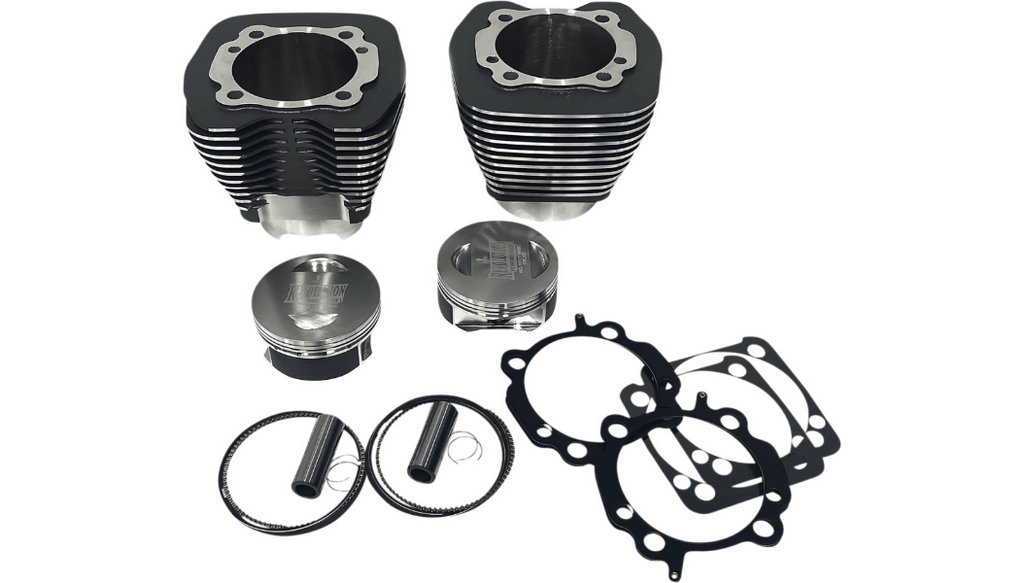 Revolution Performance Revolution Big Bore Monster Cylinder Kit 124" NSC Granite Harley Twin Cam 99-17