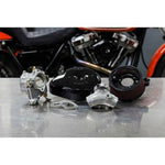 S&S Cycle Air Cleaners & Intakes S&S Super E Carb Stealth Air Cleaner Kit Black Teardrop Harley Big Twin 84-99