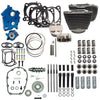 S&S Cycle Big Bore & Top End Kits S&S 107" to 124" Water Cooled Power Package Gear Drive Black Harley Touring M8