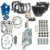 S&S Cycle Big Bore & Top End Kits S&S 114" 128" Oil Cooled Power Package Chain Drive Granite Chrome Harley M8 17+