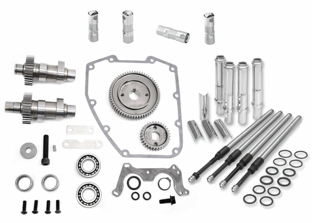 S&S Cycle Camshafts S&S 475G Gear Drive Cams Pushrods Lifters Engine Install Kit Camshafts Harley