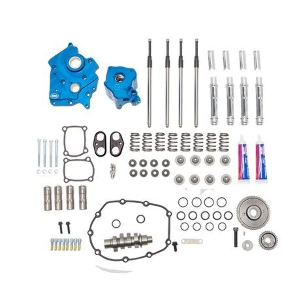 S&S Cycle Camshafts S&S Cam Plate Oil Pump Pushrod Kit Performance Package Chrome 550G Gear Harley .