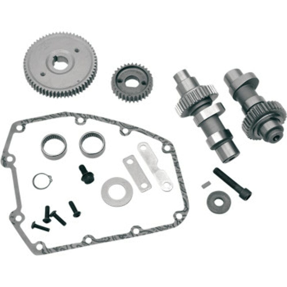 S&S Cycle 510G Gear Drive Camshaft Cam Kit Harley Big Twin 07-17 .510 ...