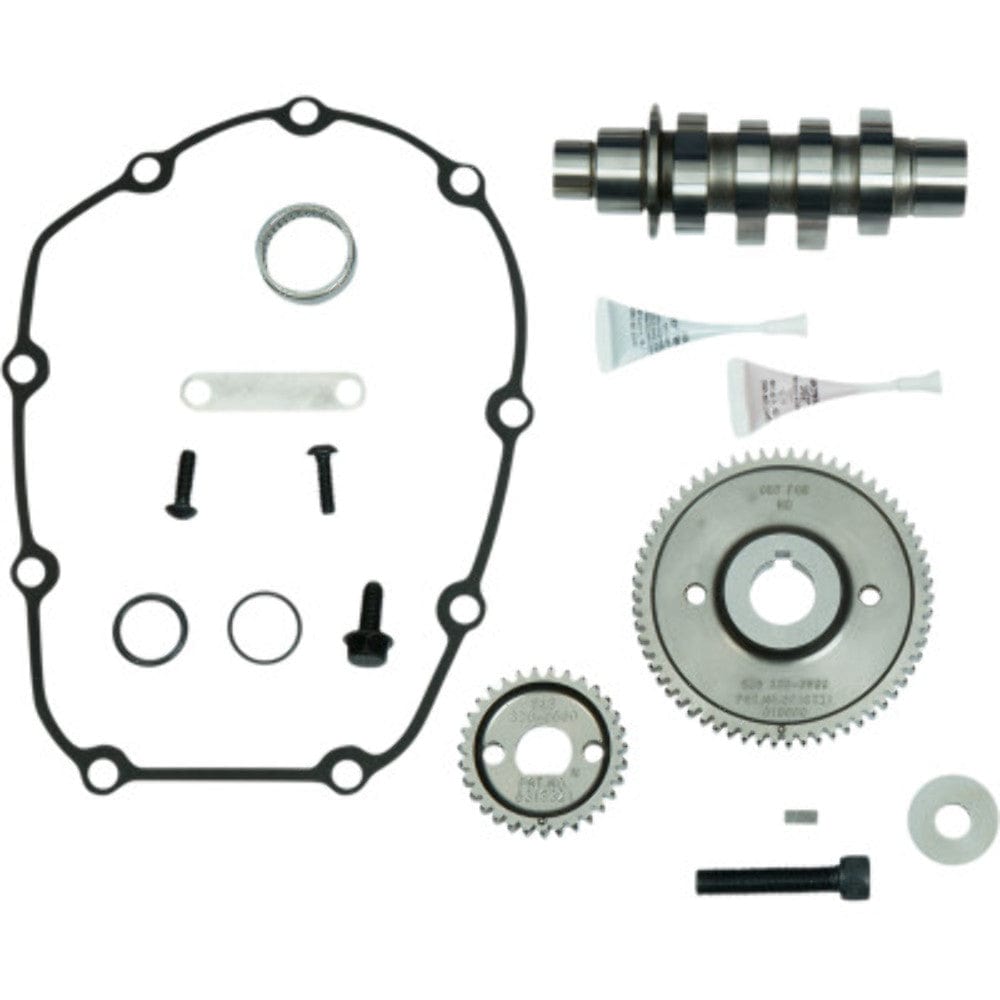 S&S Cycle Camshafts S&S Cycle 590G Gear Drive Camshaft Kit 124" Engine Harley Touring 17-20 Touring