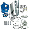 S&S CYCLE Camshafts S&S M8 Cam Plate Oil Pump Kit Package Chrome 465G Gear Harley Touring Softail