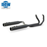 S&S Cycle Exhaust System S&S Black Thruster El Dorado MK45 Exhaust Pipes Mufflers Harley 17-18 Touring