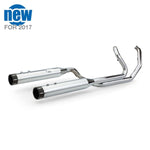 S&S Cycle Exhaust Systems S&S Chrome Tracer El Dorado MK45 Exhaust Pipes Mufflers Harley 09-16 Touring