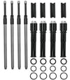 S&S Cycle Other Engines & Engine Parts Black S&S Quickee Adjustable Pushrods Covers Kit Harley 17-21 Touring Softail M8