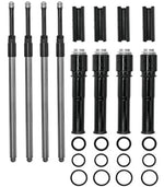S&S Cycle Other Engines & Engine Parts Black S&S Quickee EZ Install Adjustable Pushrods Cover Kit 99-17 Harley Twin Cam
