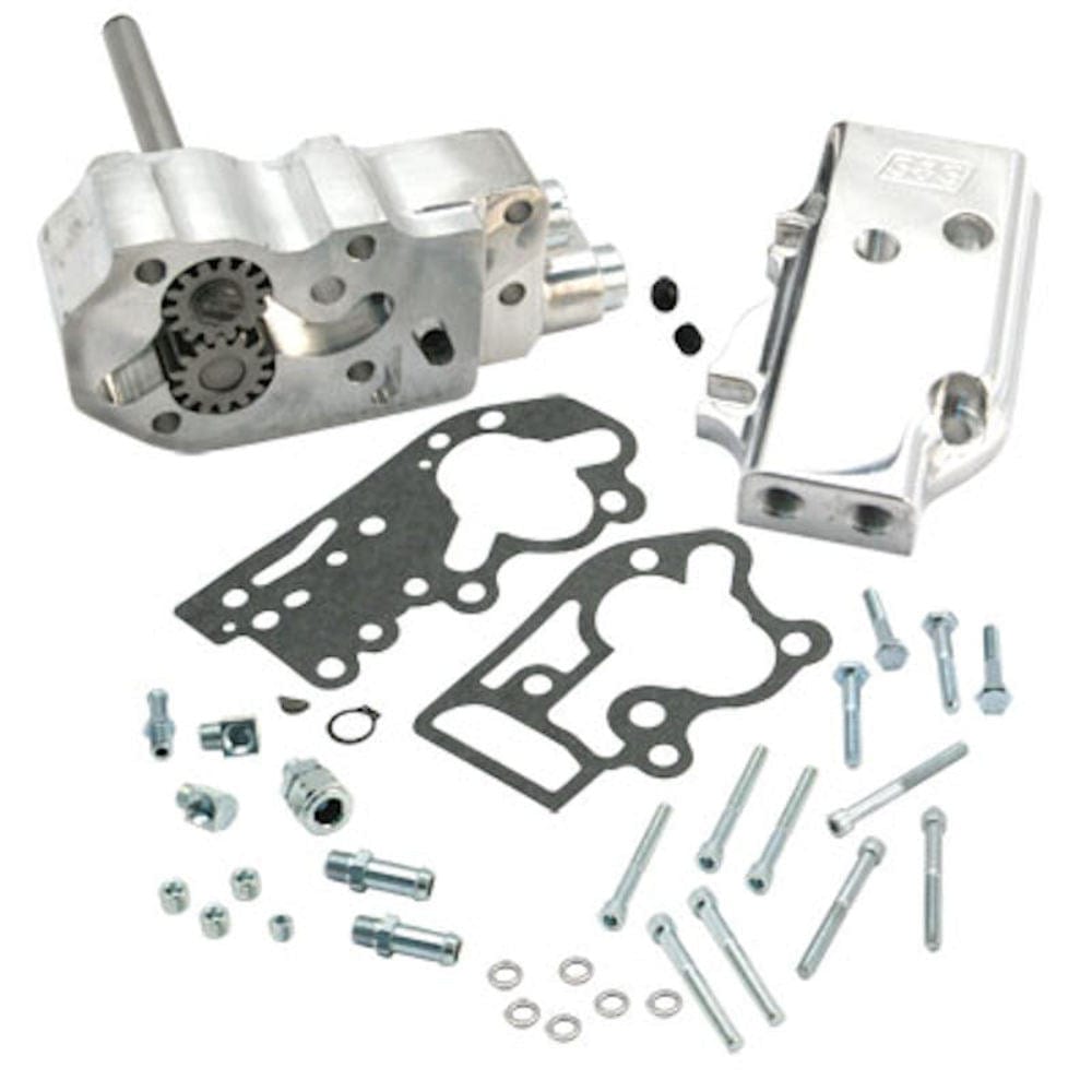 S&S Cycle Other Engines & Engine Parts S&S Polished Billet Aluminum Oil Pump Kit Harley Shovelhead Evo Evolution